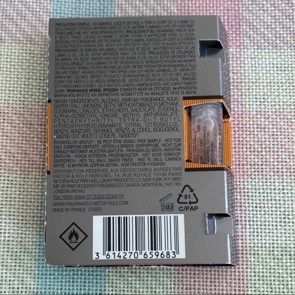 🔥 5/$25 NEW VIKTOR & ROLF Spicebomb L’Eau De Parfum Sample Size 0.04 fl. oz. - Picture 2 of 4